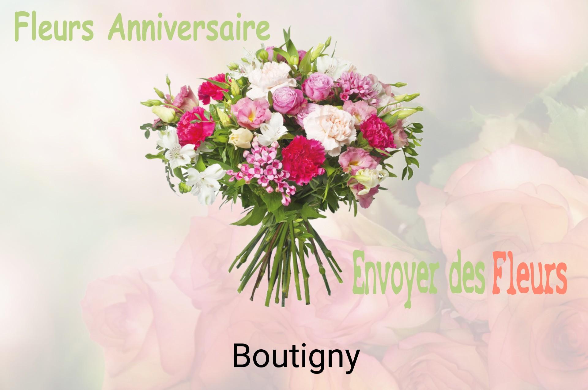 Bouquet de fleurs d’anniversaire livré à Boutigny